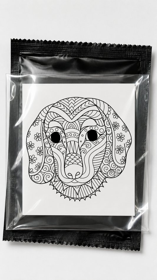 Dog temporary tattoo dog - UNKOMUN