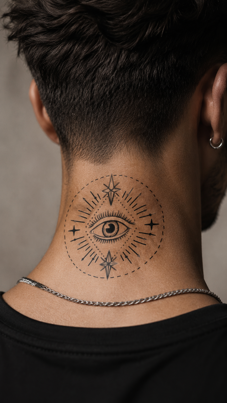 Mystic Eye temporary tattoo homem - UNKOMUN