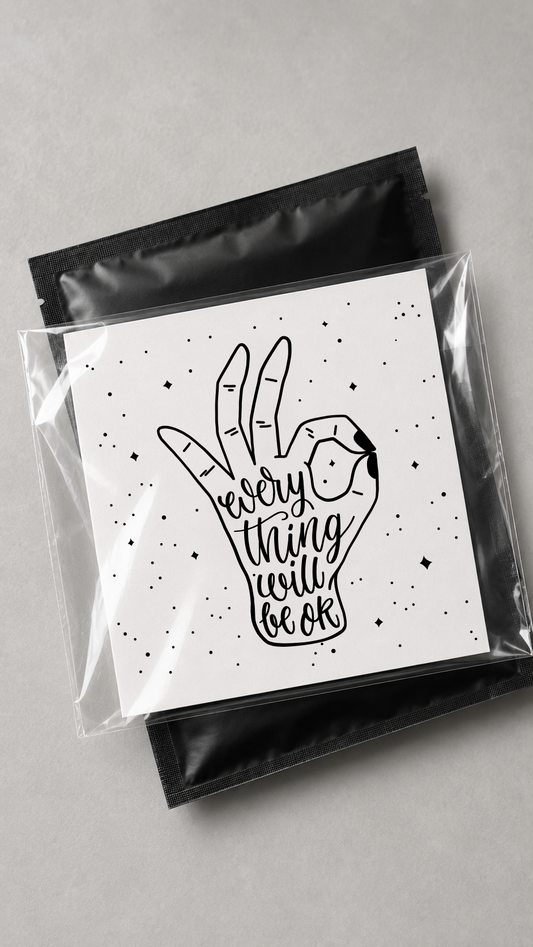 Ok temporary tattoo ok - UNKOMUN