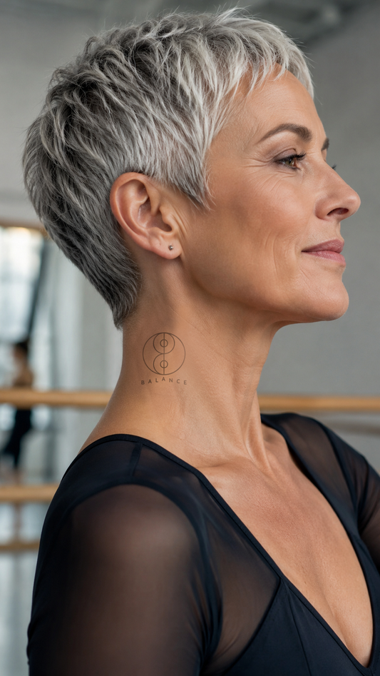 Balance temporary tattoo balance mulherballet - UNKOMUN