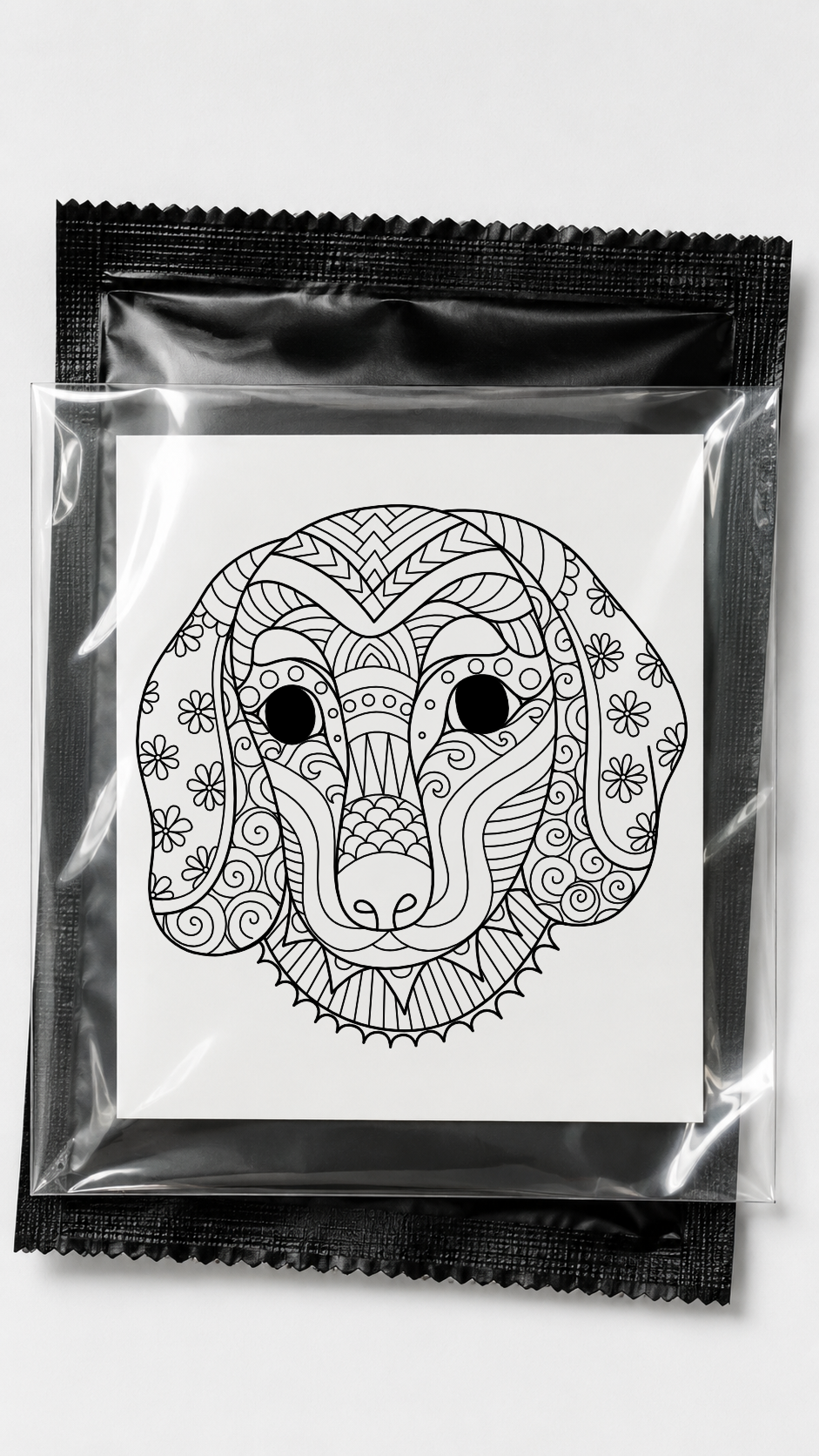 Dog temporary tattoo dog - UNKOMUN