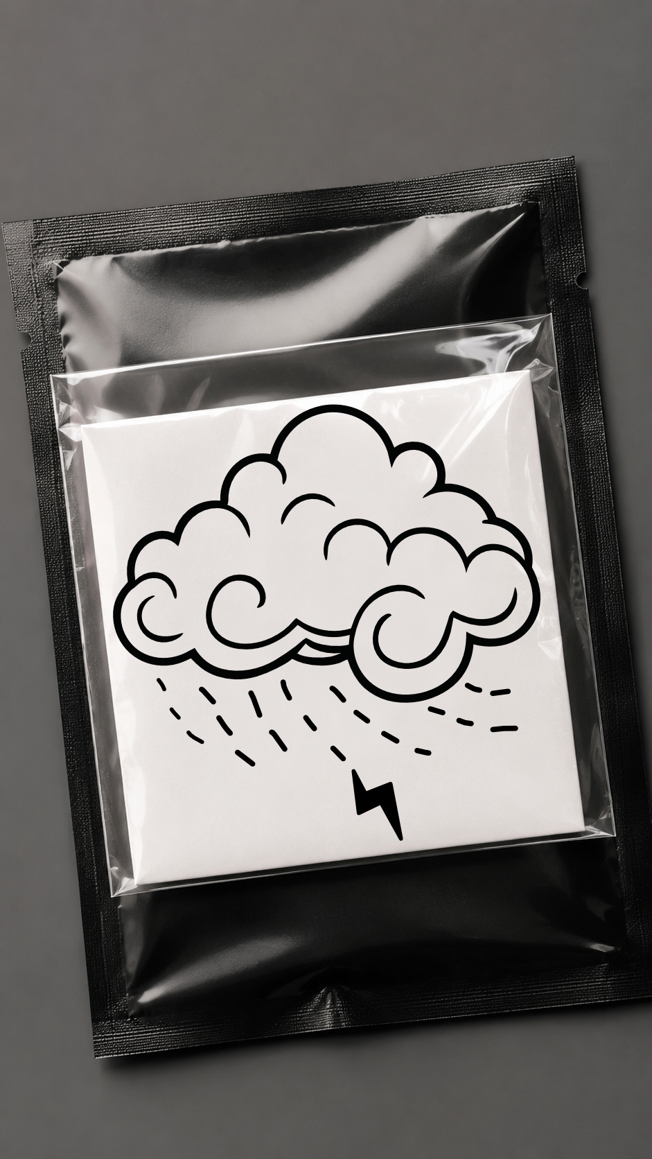 Rainy temporary tattoo rainy - UNKOMUN