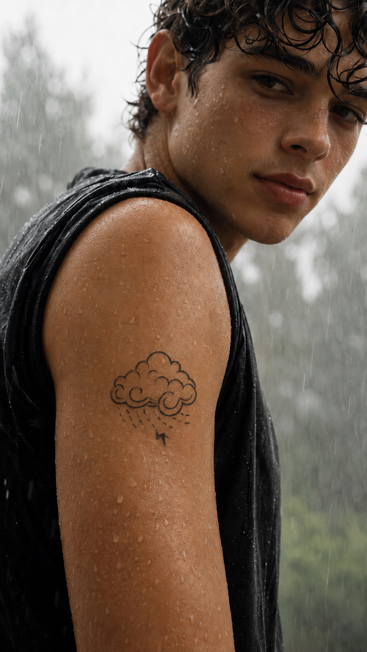 Rainy temporary tattoo rapaz - UNKOMUN