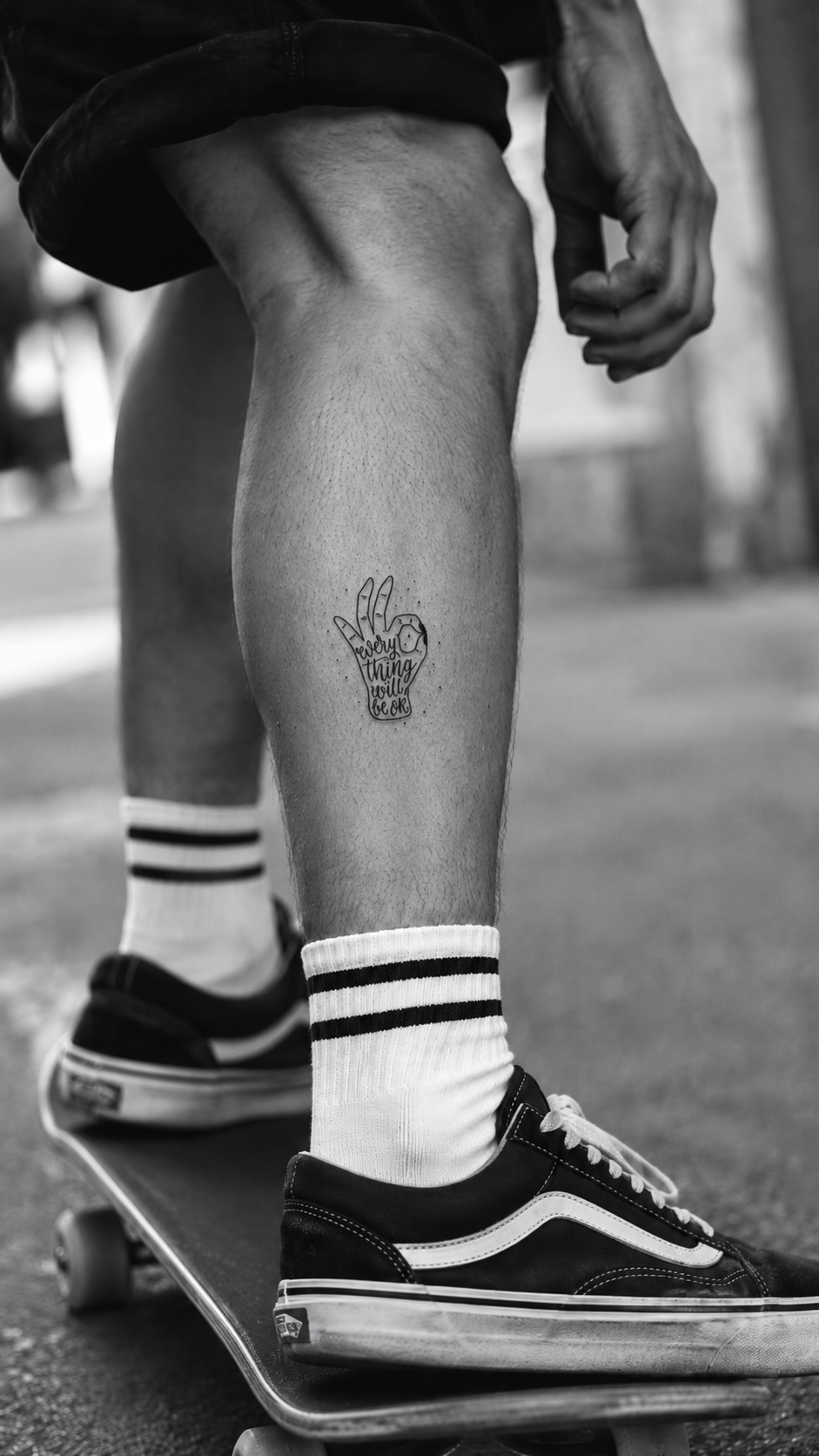 Ok temporary tattoo skate - UNKOMUN