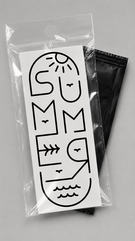 Summer temporary tattoo summer - UNKOMUN